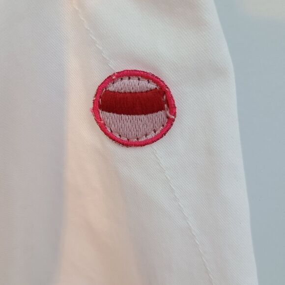 Diesel Womens White Ankle Cotton Low Rise Exposed Seam Pants Size 26 - Picture 8 of 13